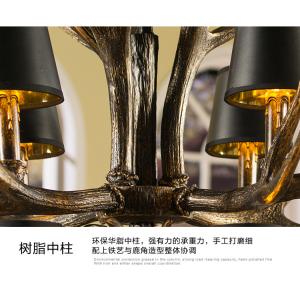 Horn chandelier lighting for indoor Cloth Shope Bar Lighting Fixtures (WH-AC-13)