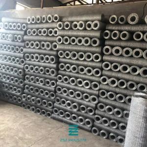 PVC Coated Wire Mesh Fence Rolls Wire Mesh Stone Cages 8 X 10cm Mesh Hole