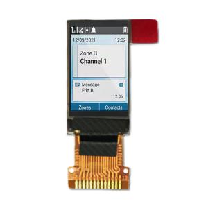 High Contrast PMOLED 0.78 Inch Passive Matrix OLED For Industrial Use