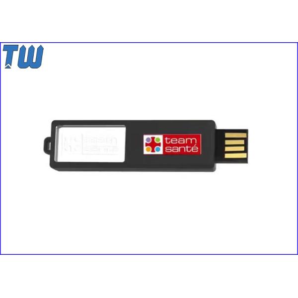 Quality Long Stick Sliding USB Flash Drive Custom Pantone Logo Printing 1GB Thumb Drive wholesale