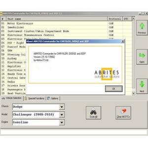 OBDII Auto Diagnostic Tools FVDI Commander for Chrysler Dodge and Jeep