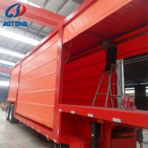 Customised 3 Axles Curtain Side Cargo Trailer for Smooth and Safe Transportation