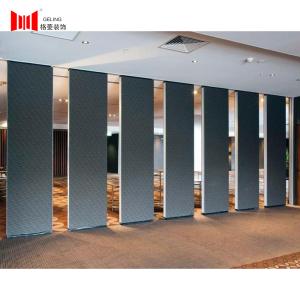 China 95mm Blue Fabric Acoustic Modular Partition Wall For Office Meeting Room on sale