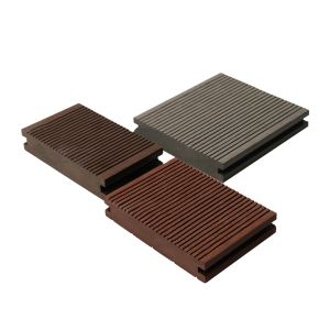 Modern Style Durable WPC Decking UV Resistant Composite Decking for Outdoor