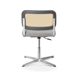 0.092CBM Rattan Task Modern Executive Desk Chair 70cm BIFMA