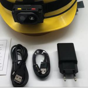 Compact and Lightweight Rechargeable Headlamps Camera for Rescue Helmet 4000mAh