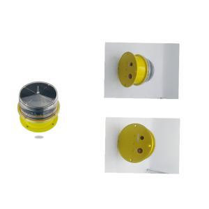 Solar Airfield Helipad Taxiway Lights Fragile Separately Coupling LED Low