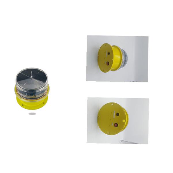 Solar Airfield Helipad Taxiway Lights Fragile Separately Coupling LED Low