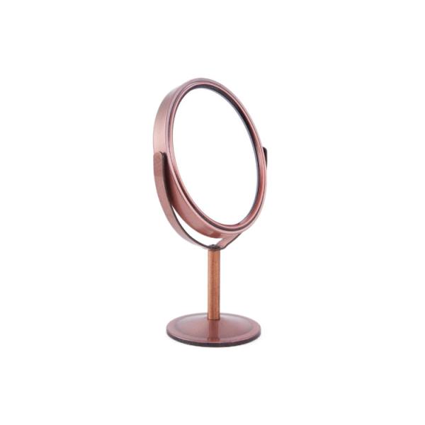 360 Degree Rotating Table Vanity Makeup Mirror Stand with Double Sided 1X/2X