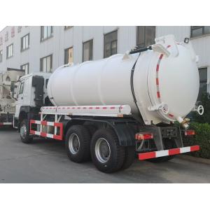 China Vacuum Pump Sewage Suction Truck Septic Tank Cleaning Truck 18CBM LHD 336HP on sale