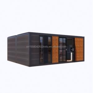 Luxury Modern Expandable Container Two-Storey Tiny Wooden Prefab House Buildings
