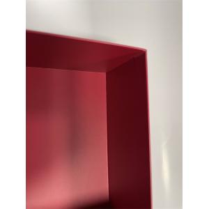 Customized Red Magnetic Gift Box CMYK Rectangular Custom Boxes Magnetic