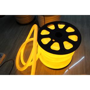 modern 360 degree round yellow 220v neon flex light 25mm ip67 for outdoor