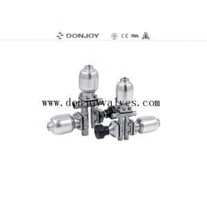 China Donjoy pneumatic  Multiport Sanitary Diaphragm Valve DN15 on sale