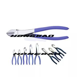 8" 7 Inch 5 Inch Diagonal Cutter Pliers Fat Big Head Side Cutting Bent Body