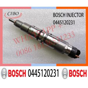 China Fuel Injection Common Rail Fuel Injector 0445120236 0445120231 PC200-8 QSB6.7 Diesel Engine Injector 0445120231 on sale