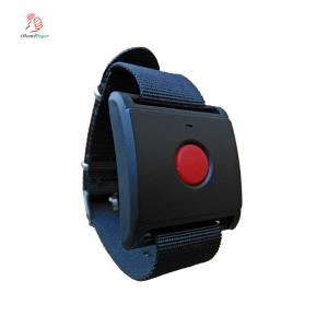China YK200-1D Sos Button Watch Wireless Transmitter Wireless Pager Watch Wrist-Watch Wireless Call Button on sale
