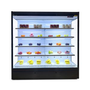 Larg Right Angle R22a Deep Display Freezer Multideck Open Chiller