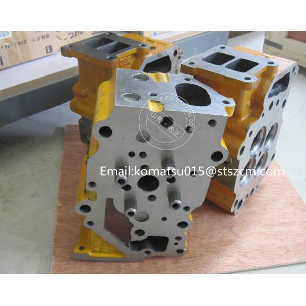 Komatsu engine D4dd6hd7gd6d155, cylinder head 6156-11-1101 ,PC400-7 komatsu