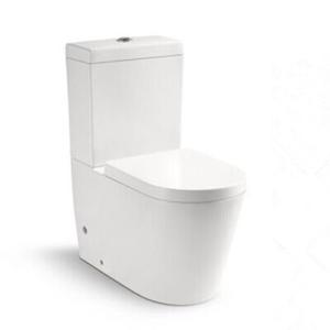 Cheap SanitaryWare Ceramic WC with 10cm/4inch diameter outlet Bathroom Washdown Two-piece Toilet for sale