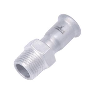 Integrated Metal Pipe Adapters Quick Release With Male Threaded End