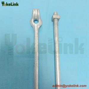 Cheap hot dip galvanized grounding anchor rod for sale