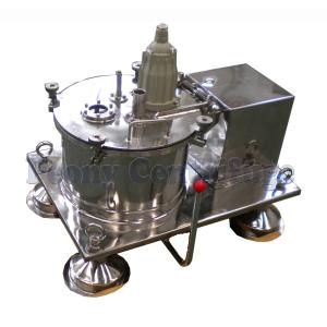 Plate Top Discharge Food Centrifuge / Basket Centrifuges For Separating