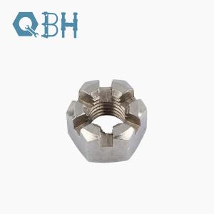 Hot Forging Hex Slotted Nuts DIN935 DIN937 DIN979