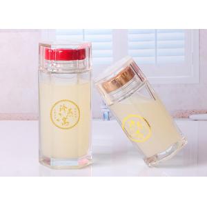 Luxury Clear Bird'S Nest Glass Honey Jars 50ml 100ml 280ml High White Glass
