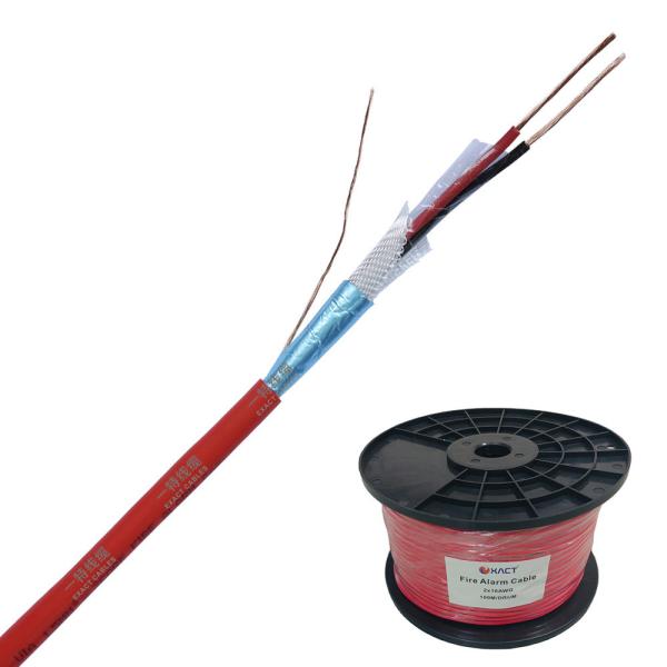 Quality 2x0.5 2 Cores Tinned Copper Wire Stranded Cable For Fire Alarm With Good Performance wholesale