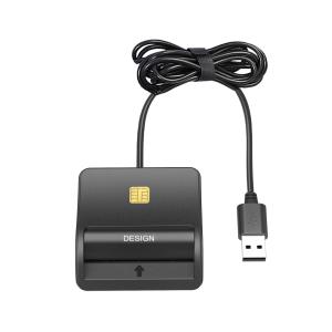 2022 New Wholesale Usb Emv Smart Cac Ic Sim Blue tooth Credit Card Reader