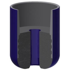 EU Thread API Standard Aluminum Alloy Guide Shoe