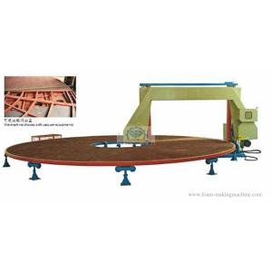 China Polyurethane  Horizontal Cnc Sponge Cutting Machine With Oscillating Blade on sale