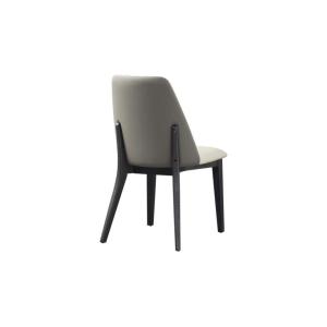 Solid Wood Dining Chairs , Upholstered Dining Chairs Set Af 8