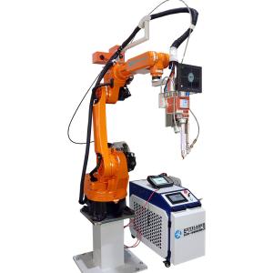 KEYILASER 1500W Automatic 6 Axis Robot Arm Fiber Laser Robotic Welding Machine