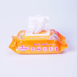 Single Packing Face Tissues ISO Certified Natural Fabric Biodegradable Baby Wet