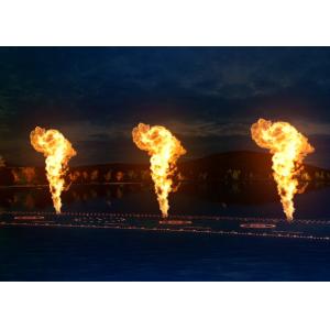 Water Surface Fire Water Feature / Musical Dancing Fountain DMX Light Type