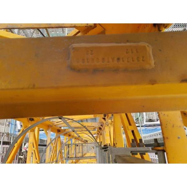 Quality Zoomlion Tower Crane 7527-16 2020 with GS Certification and Spare Parts Provided wholesale