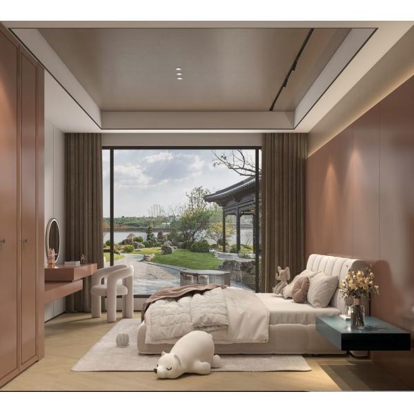 Fadior New Chinese-Style Kid's Wardrobe With Customizable Durable High-Low Extendable Desk