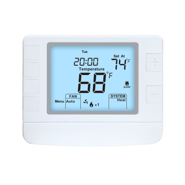Quality Wall or Junction Box Mounting 24V 7 Day Programmable Thermostat for Flexible Temperature Control wholesale