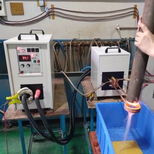 CE Certificated Vertical Type High Frequency Induction Heater with Infineon IGBT