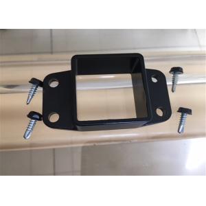 Hot dipped galvanized steel tubular fence panels 1.8m height x 2300mm width