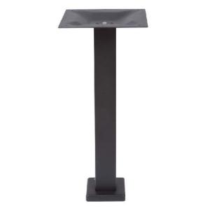 Bolt Down Restaurant Table Bases Cast Iron Powder Coated Finish Cheap Furniture