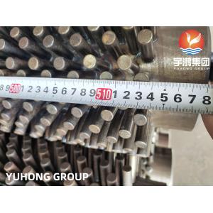 ASTM SA335 P5 P9 Studded Finned Tube Steam Reforming Furnace Fin Tube