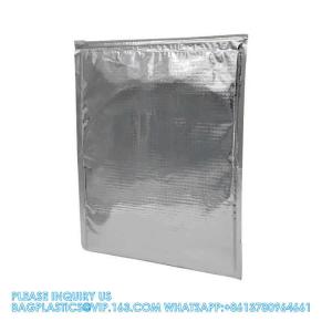 Slider closure thermal bag pack, Eco Friendly Plastic Insulate Thermal Bag