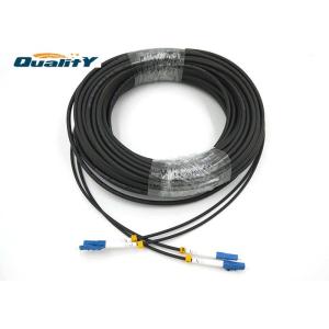 China Customized LC UPC Simplex Armoured / Fiber Optic JumperOptical Fiber Cable / Fiber Optic Patch Cord on sale