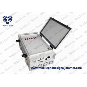 6 Bands Waterproof Prison Jammer Work for Signals Of Cell Phone WIFI GPS Drone