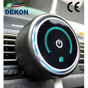 CAR air purifier and sterilizer with UVC led lamp + photocatalyst filter and