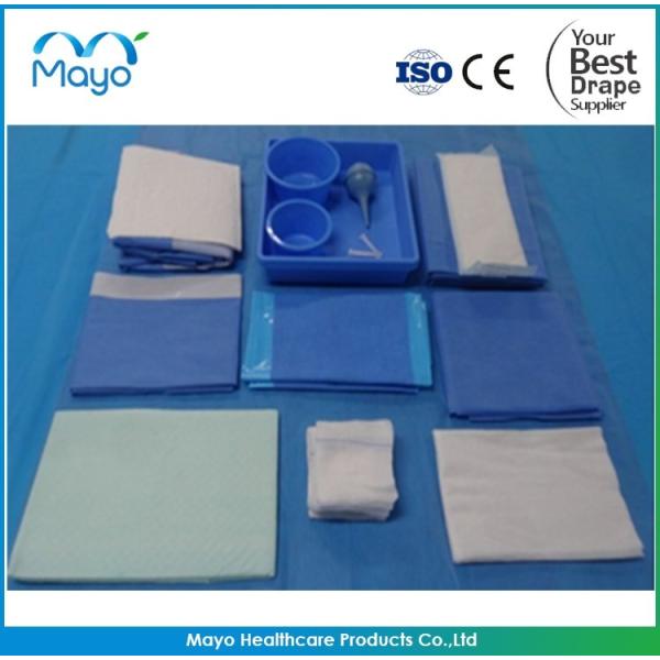 Quality CE ISO13485 Hospital Use Surgical Gyn and Obstetrics Drape Pack wholesale