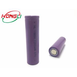 Reliable 18650 Lithium Battery , Lithium Ion Polymer Battery 0.5C Discharging